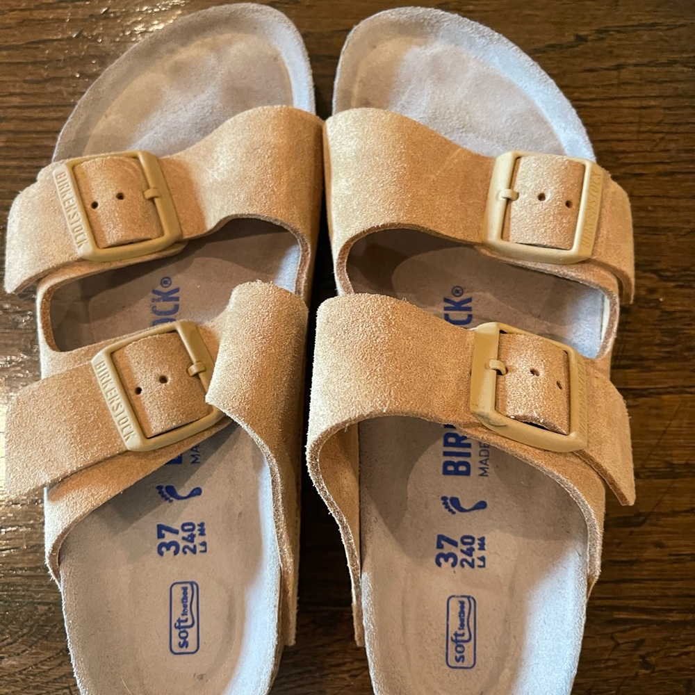 Yellow Arizona Birkenstocks